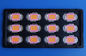30W 45 mil Full Color RGB High Power LED พร้อม R 620nm - 630nm, G 520nm - 530nm, B460nm - 470nm